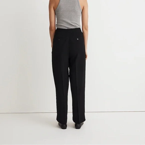 NEW / Madewell The Rosedale High-Rise Straight Pant in Crepe / B003 - Picture 5 of 7